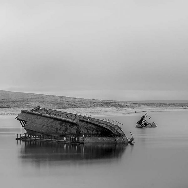 SS Reginald Blockship Orkney (Mono)